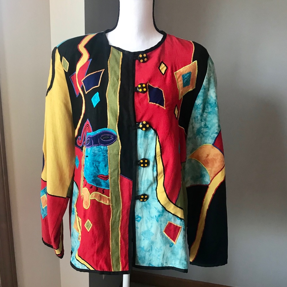 ALLURE Novelty Jacket in Bright Colors!